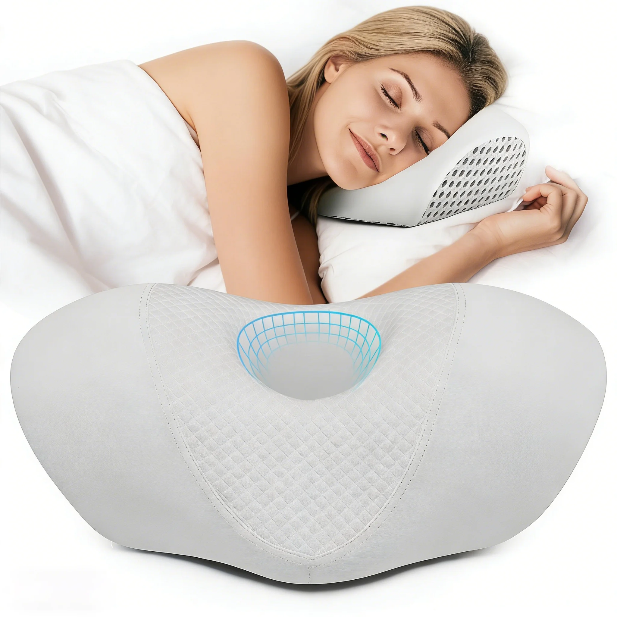 coussin avec ouverture