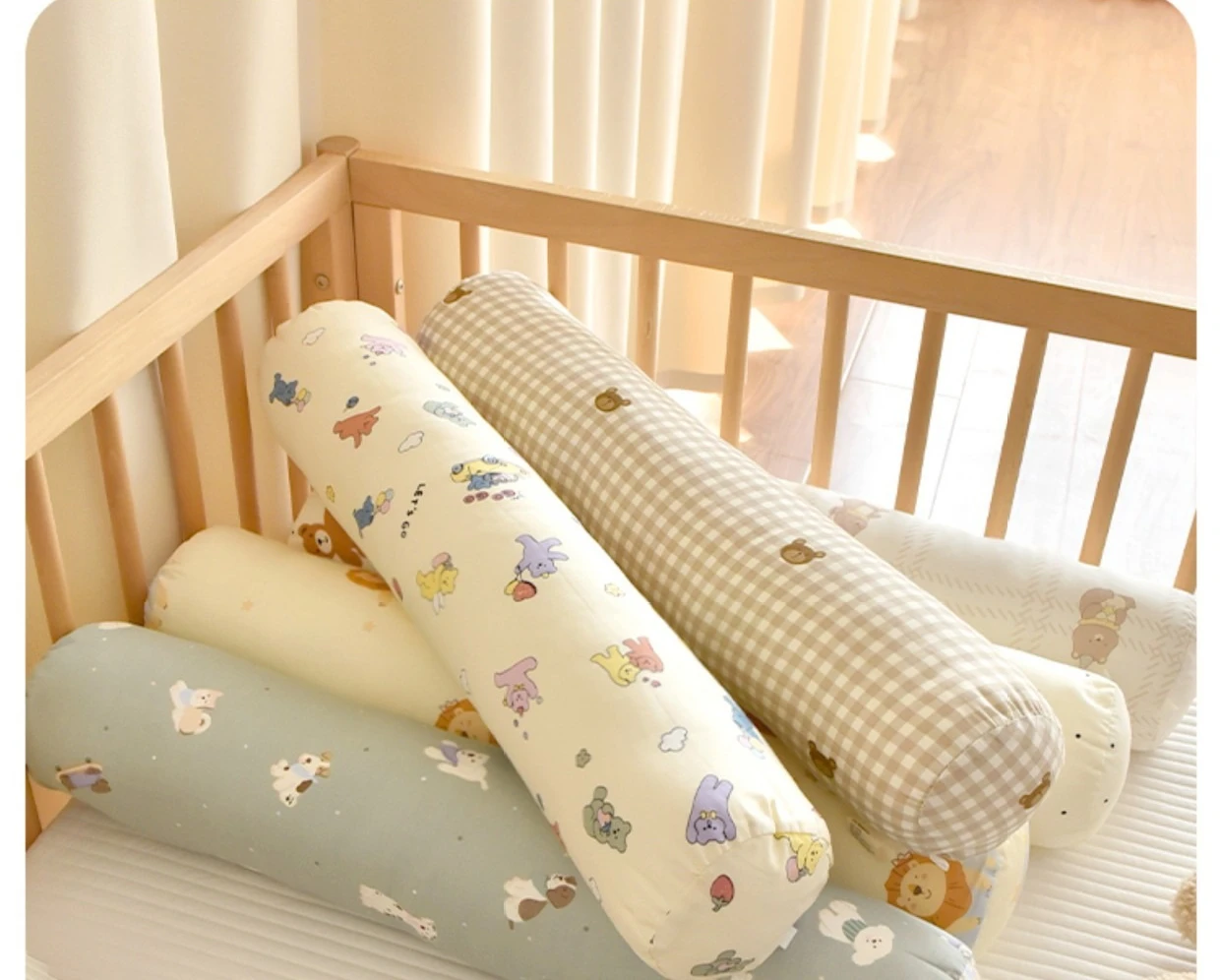 protection berceau avec coussin