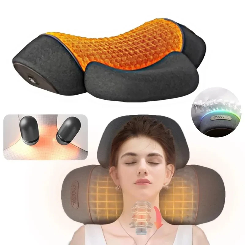 coussin cervical chauffant