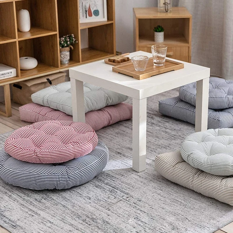 coussin rond coloré enfant