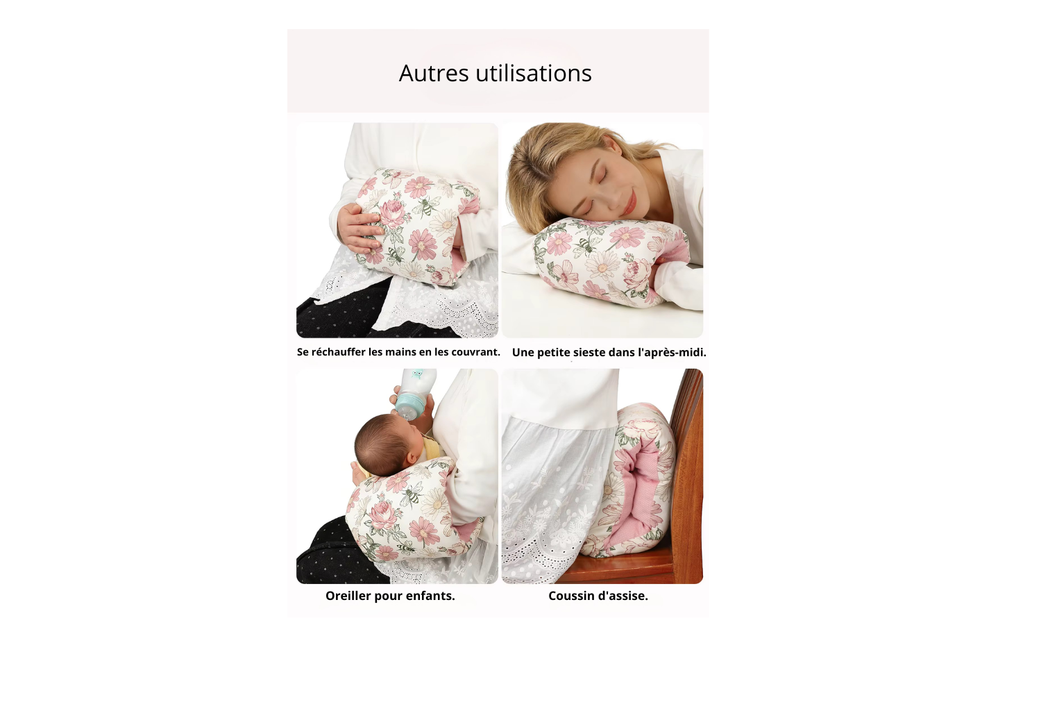 coussin soutien bébé