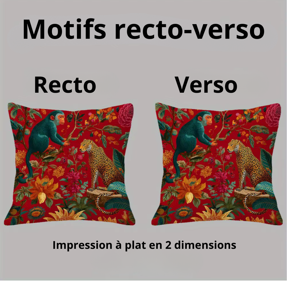 housse coussin verte luxe