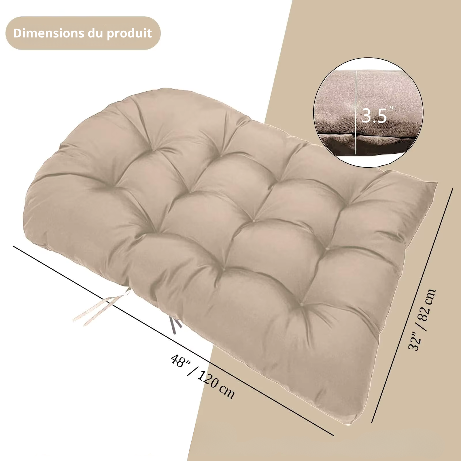 coussin confort cocon