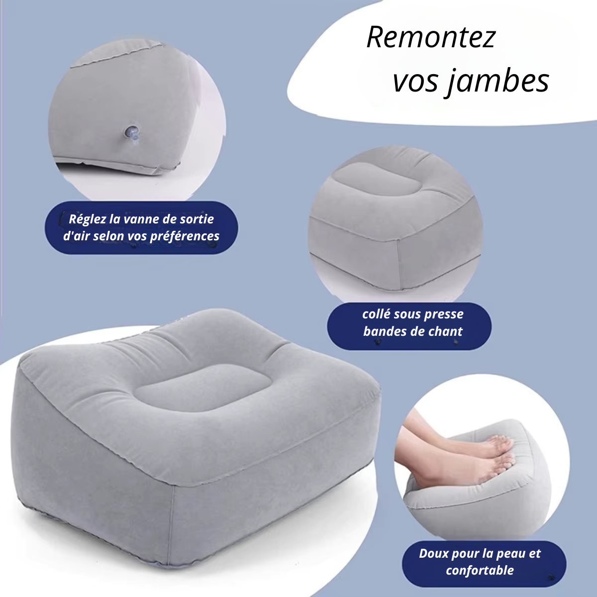 Coussin d'air portable pour les voyages – Image 5