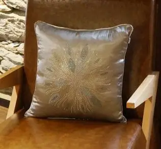 coussin glamour strass noir