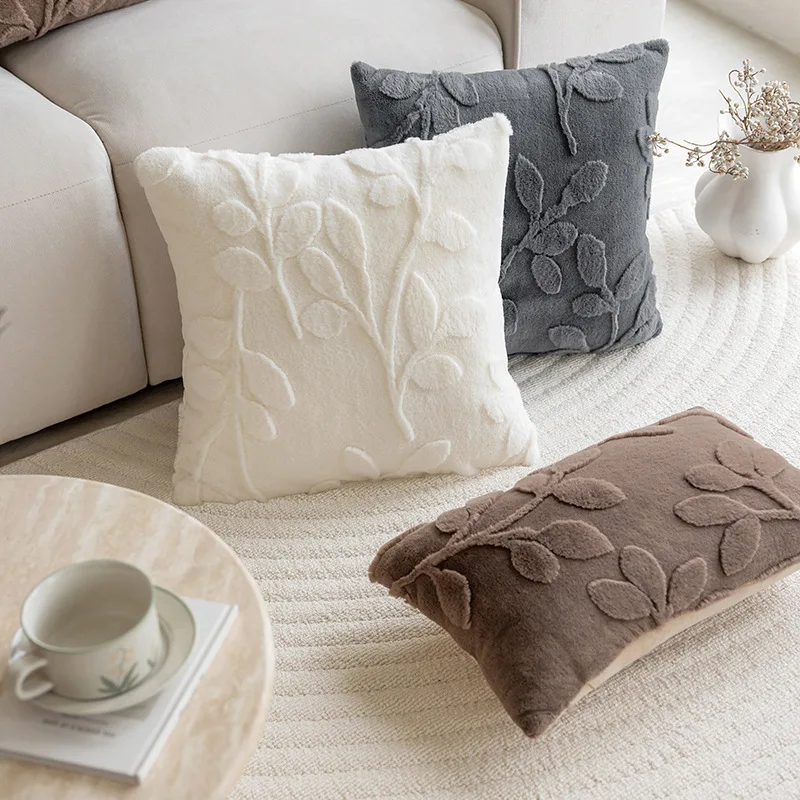 coussin tendance en velours