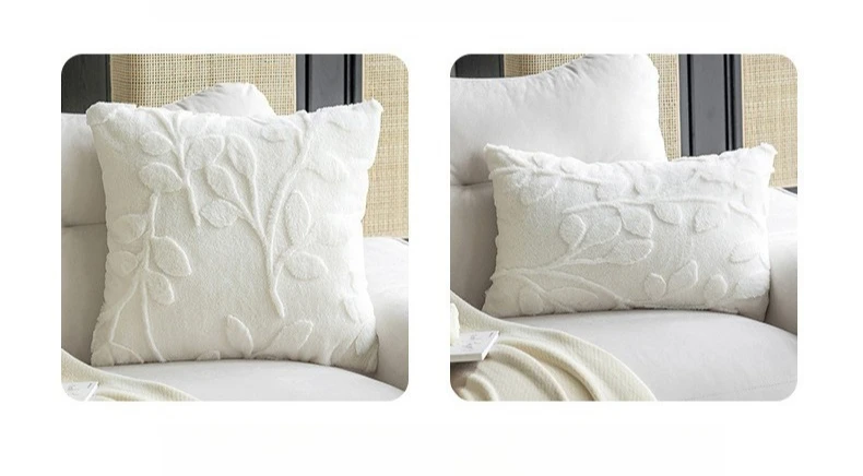 coussin élégant en velours