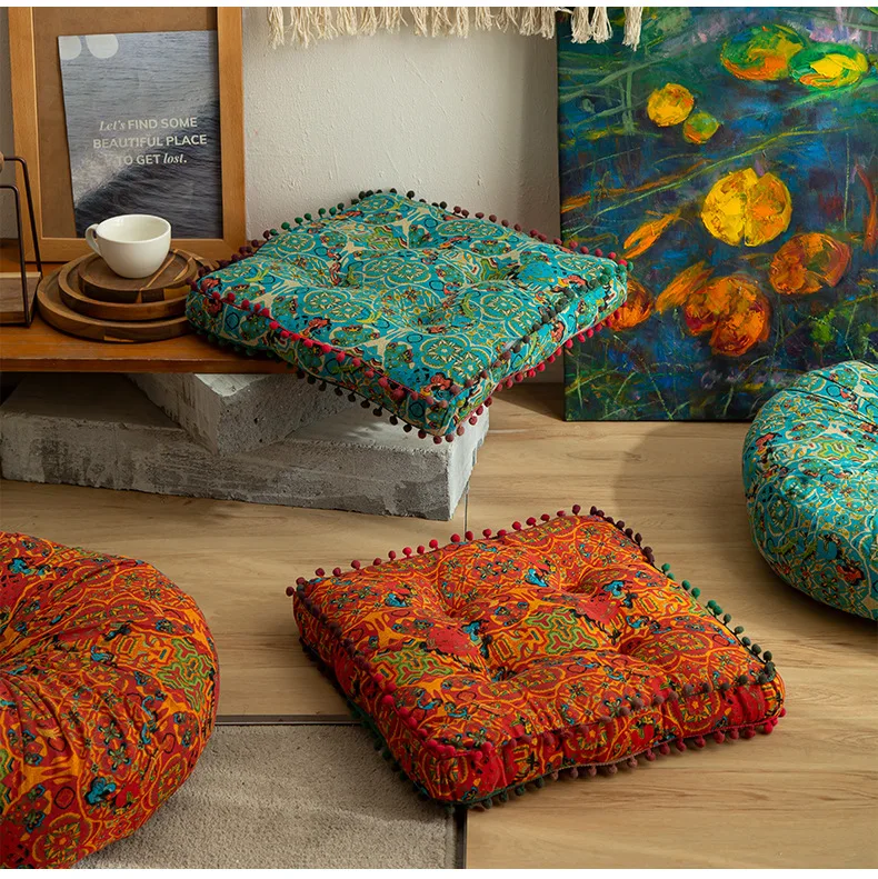 Coussin bohème relaxant