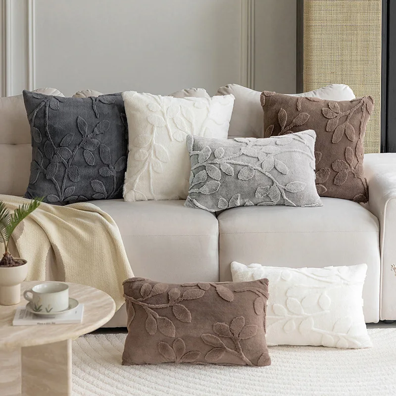 coussin doux pour canapé