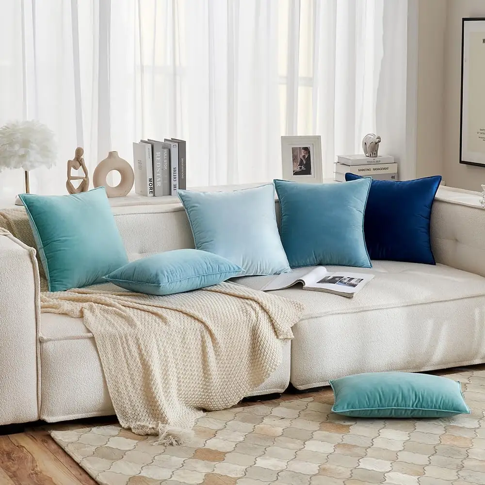 coussin velours adaptable