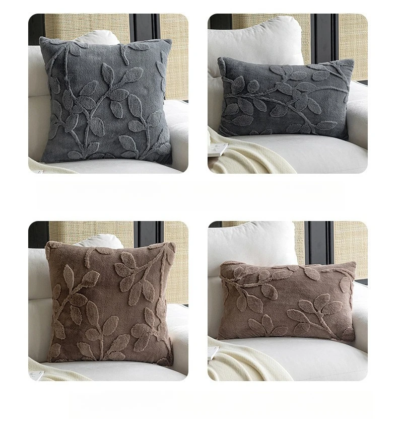 coussin à la texture douce