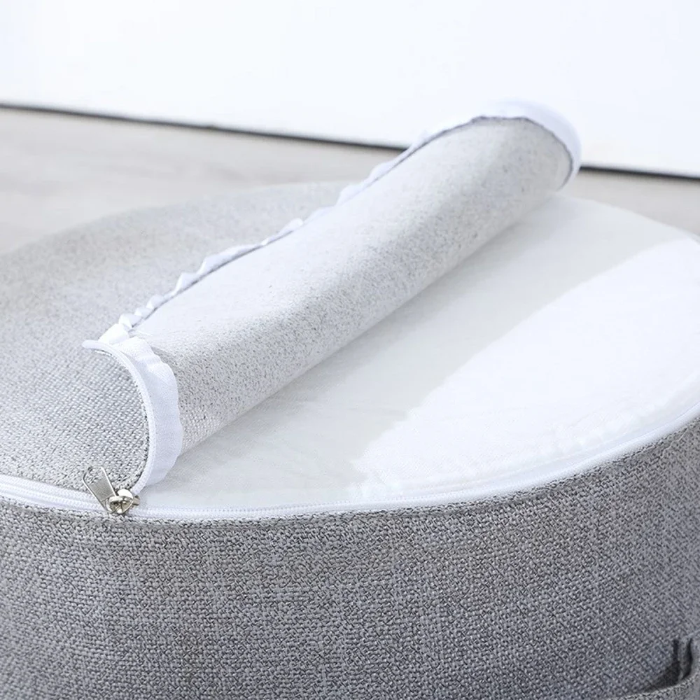 Coussin de méditation en lin – Image 5
