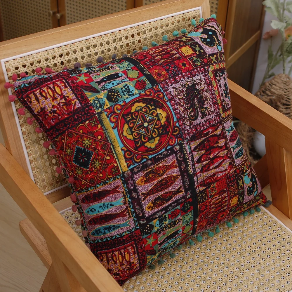 coussin artisanat décoratif