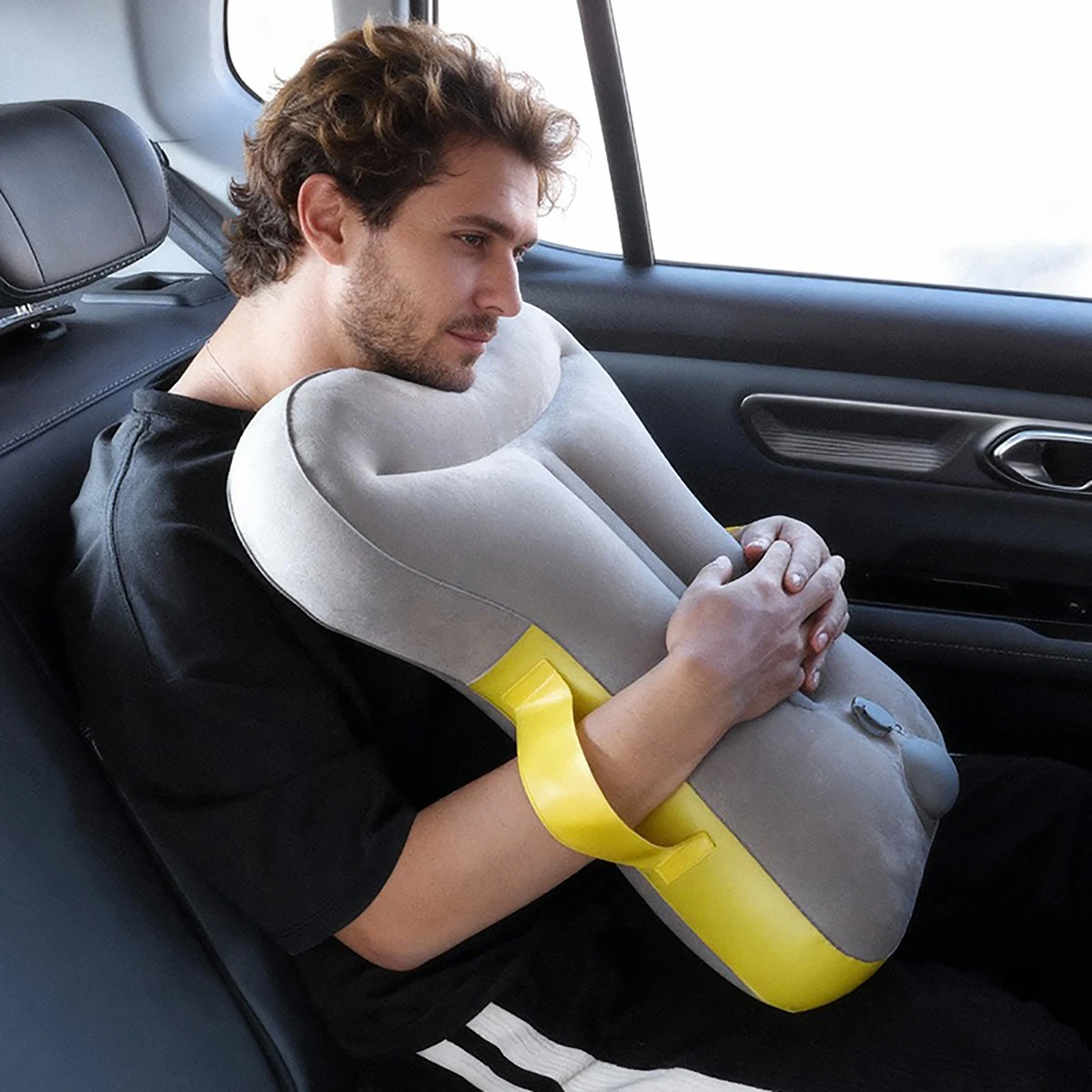 Coussin de voyage gonflable