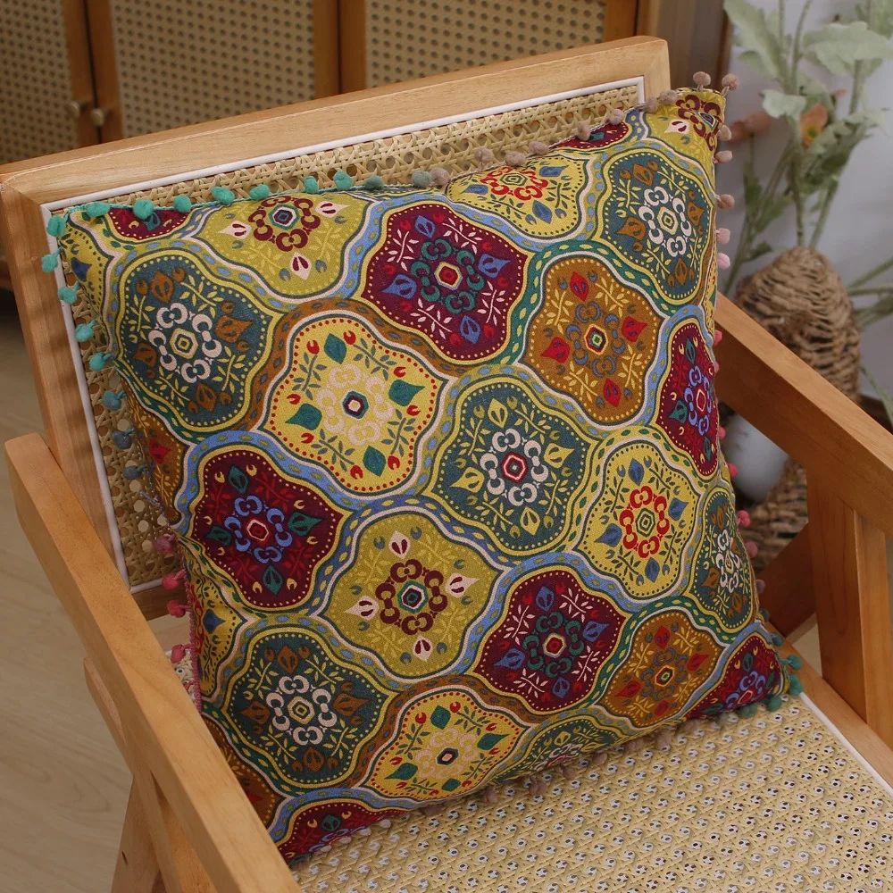 coussin assise ethnique
