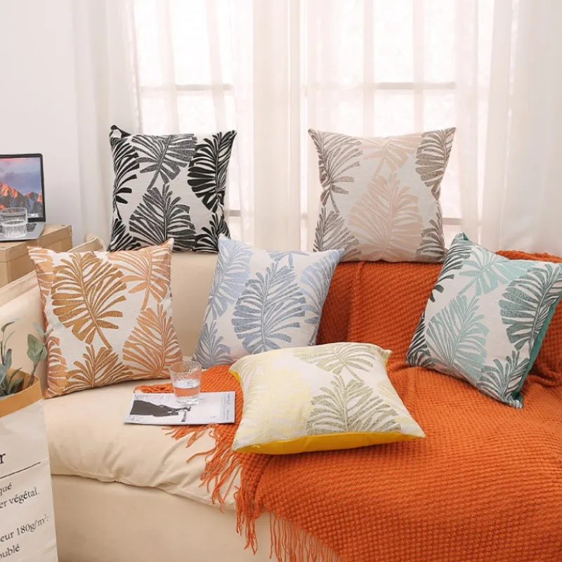 originalité design coussin brodé
