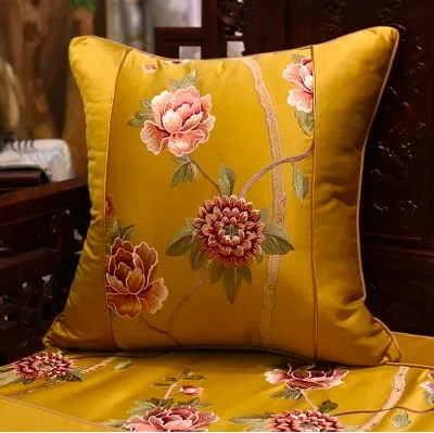 housse coussin élégant chinois