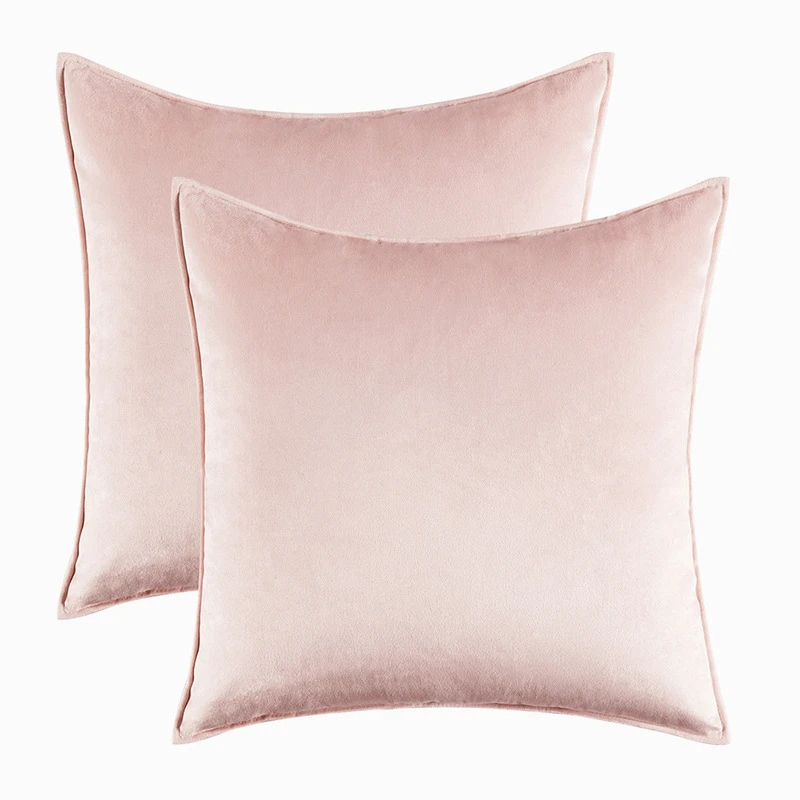 housses de coussin en velours polyvalentes