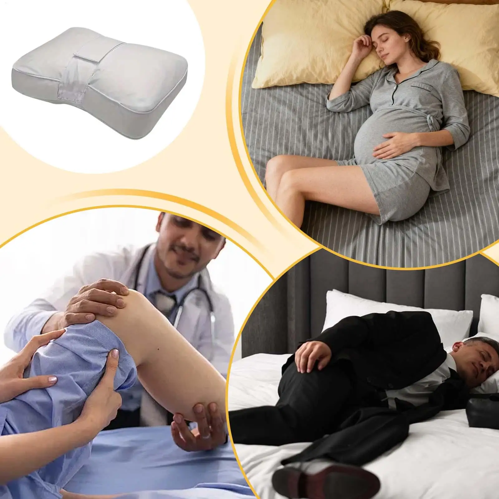 Coussin pour les jambes destiné au sommeil – Image 9