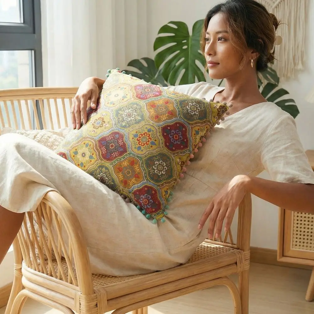 coussin chambre cosy