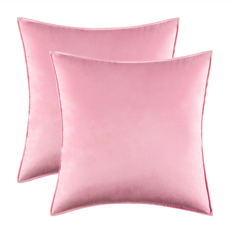 coussin velours doux