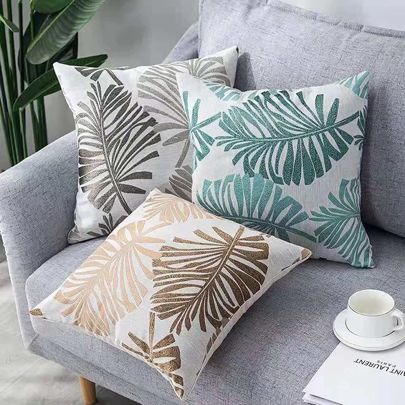 sophistication coussin brodé
