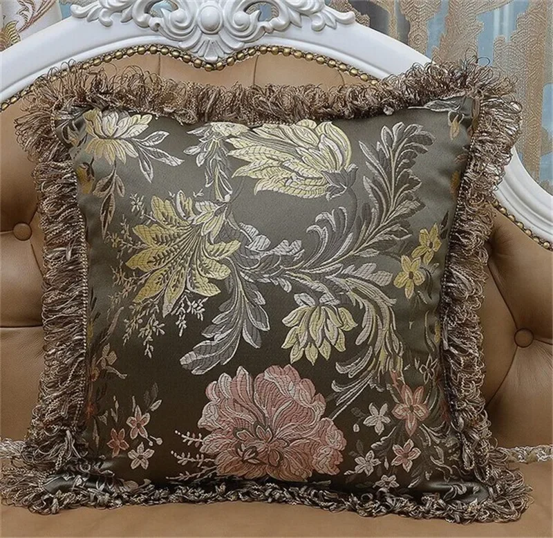 coussin luxe européen