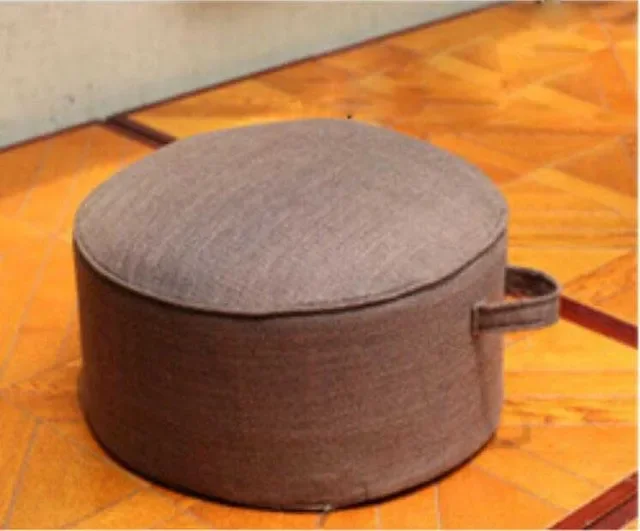 Coussin de méditation en lin – Image 6