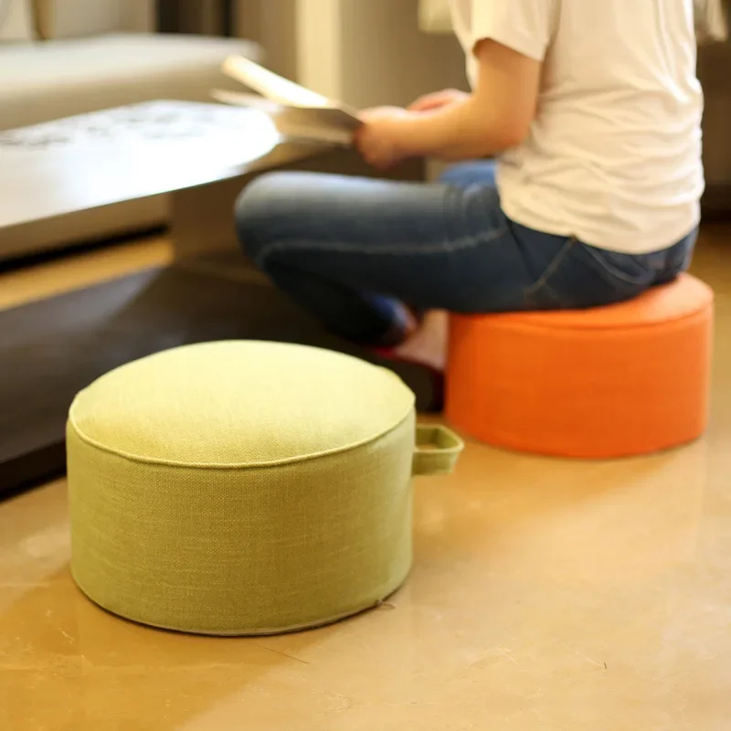 Coussin de méditation en lin – Image 13