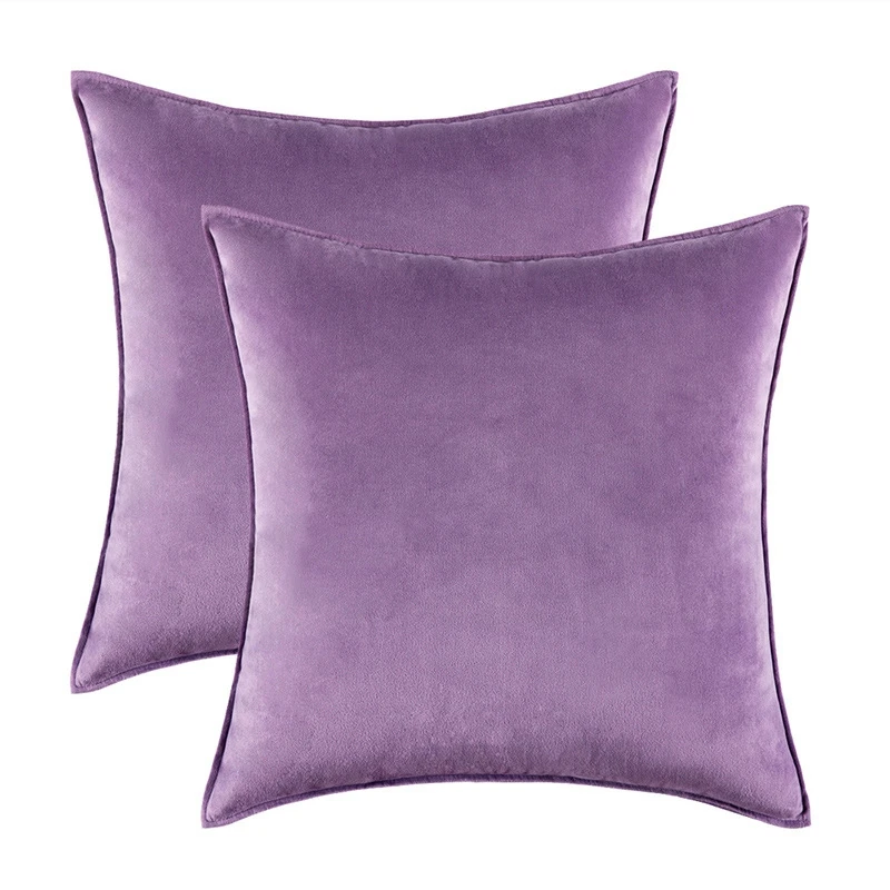 coussin esthétique en velours