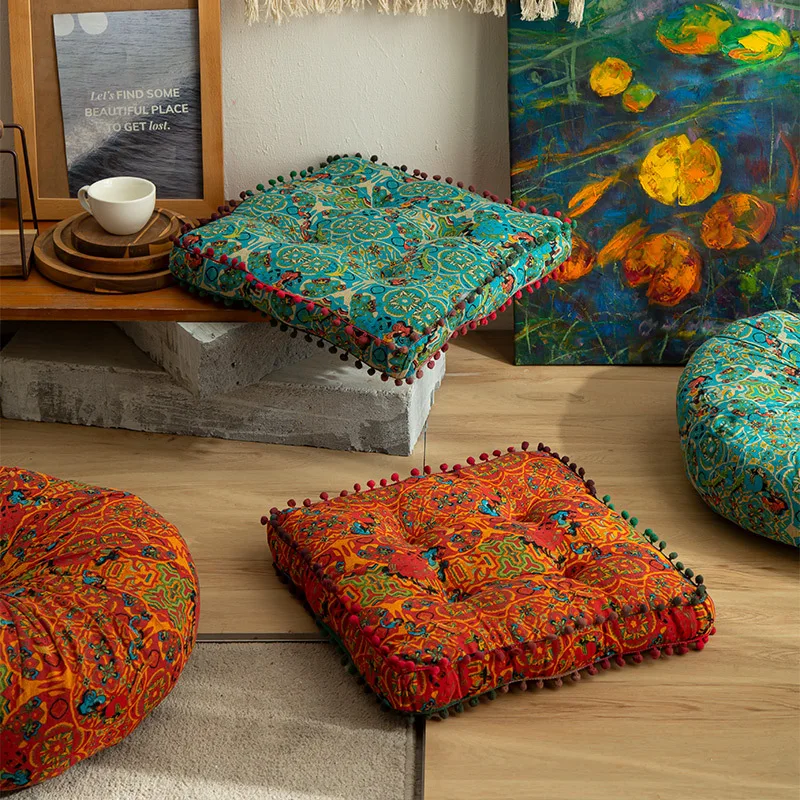 Coussin style bohème