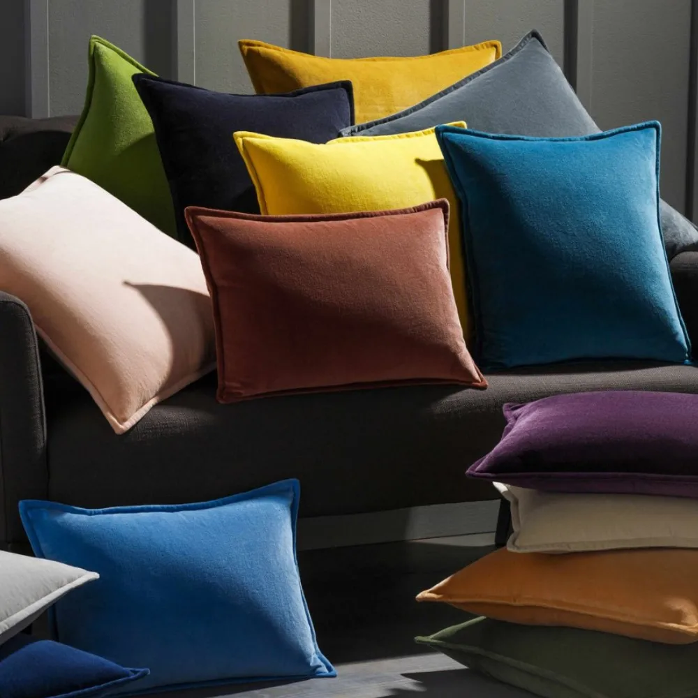 coussin velours pour fauteuil