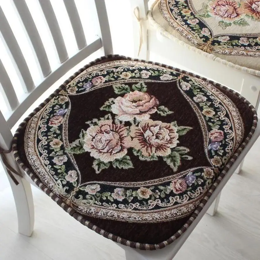 Coussin de chaise antidérapant pour salle à manger