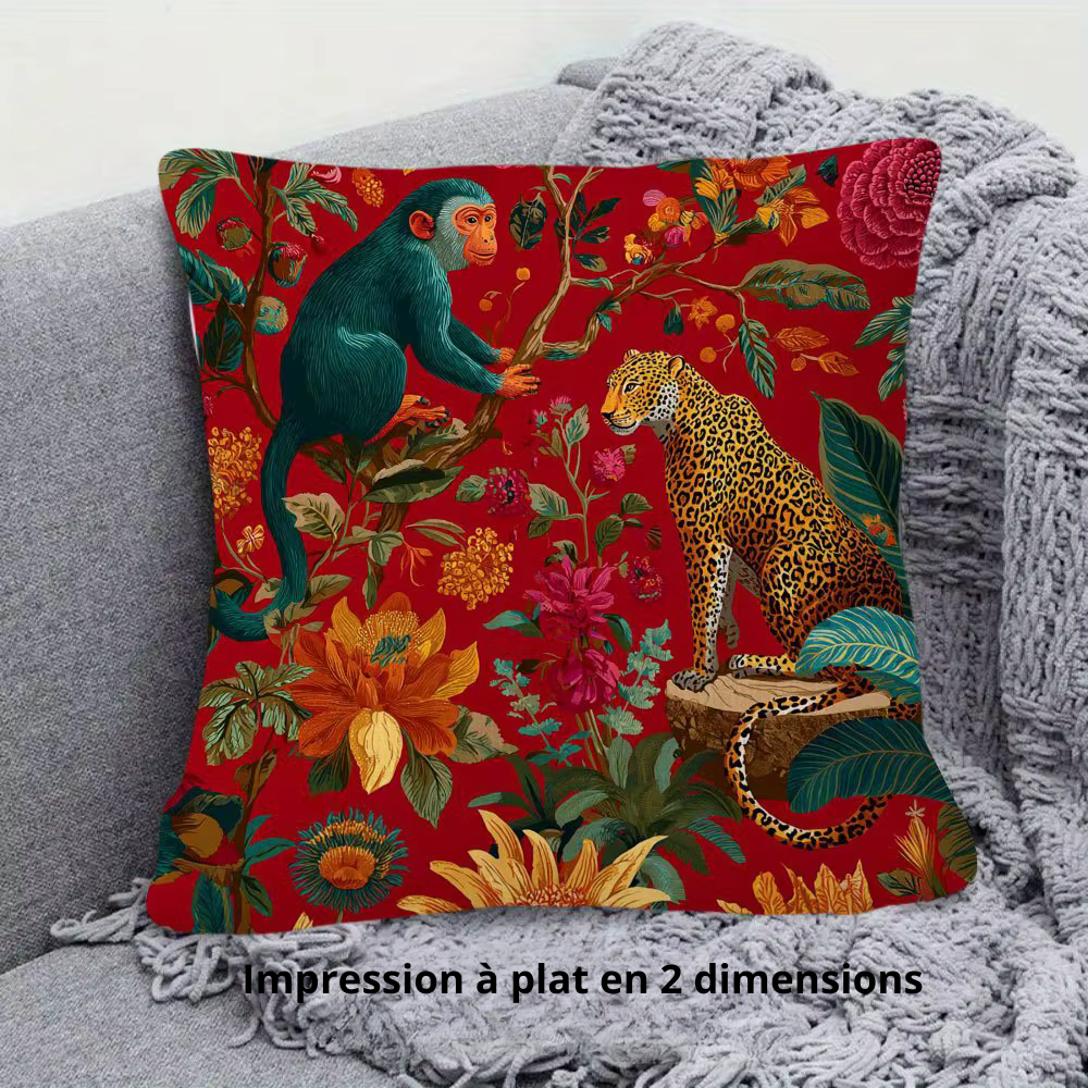 design housse jungle